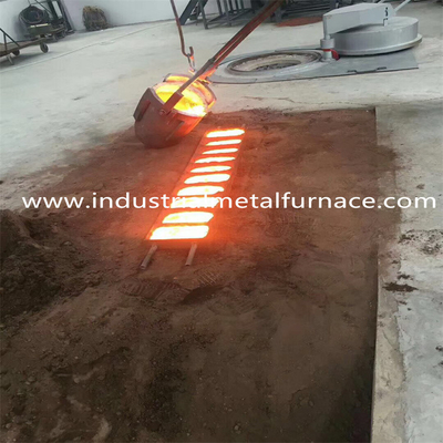 Da fábrica de aço de aço industrial da fornalha de derretimento da indução de 15KW 3KG frequência média