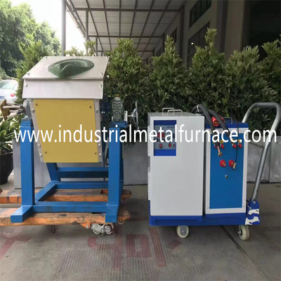 fornalha de indução industrial do cobre de 15kW 10KG