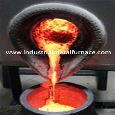 Fornalha de derretimento industrial da fornalha de indução de 160KW 100KG para o deleite de calor do ferro fundido