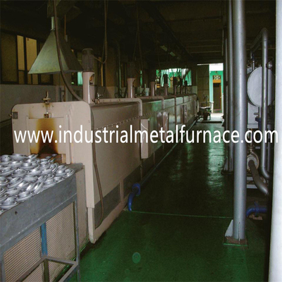 300kg/H à fornalha de derretimento de 800kg/H Mesh Belt Conveyor Aluminum Alloy 600 graus