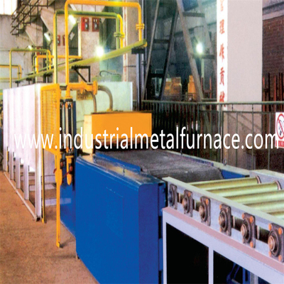 Tubo contínuo Célsio 500kg de Mesh Belt FurnaceCopper de 800 graus pela hora