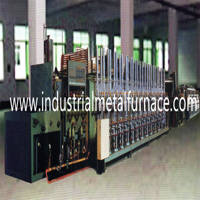 O gás do combustível ateou fogo ao transporte de correia 2500 KG/Hr de Mesh Belt Furnace High Temperature do rolo de apoio