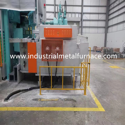 Indução de alumínio Heater Melting Steel Immersion Type da fornalha elétrica da terra arrendada 2500kg