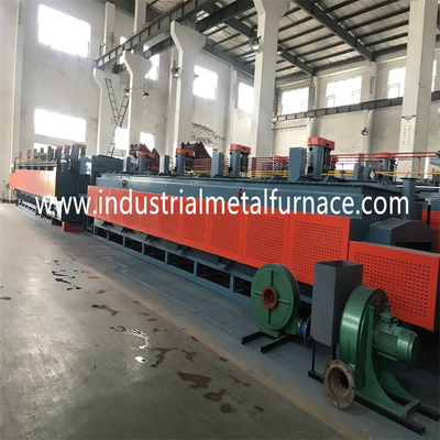 Fase 1000kg/H de Mesh Belt 3 do apoio de rolo da fornalha do tratamento térmico da resistência