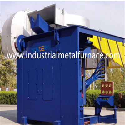 aço de aço de derretimento de 5T 60Mins Shell Industrial Induction Furnace For que derrete 3000KW