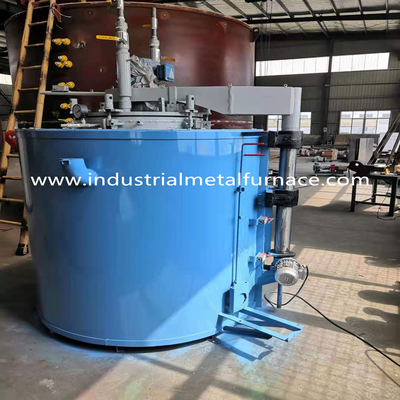 Oxidação 150KW 50HZ da nitruração de Pit Type Heat Treatment Furnace