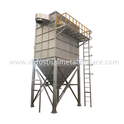 tipo coletor do saco de 1200Pa 1.5m/Min Industrial Metal Melting Furnace de poeira 2000mm